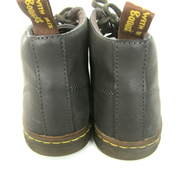 DR. MARTENS BROWN LEATHER CHUKKA BOOTS main image 6